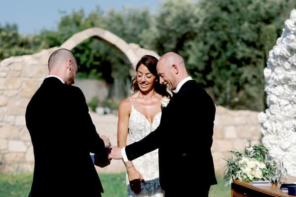 Romantic Black And White Summer Wedding Paphos