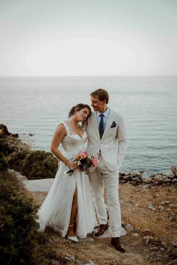 Romantic Destination Wedding Evia Sea View