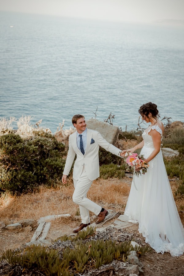 Romantic Destination Wedding Evia Sea View