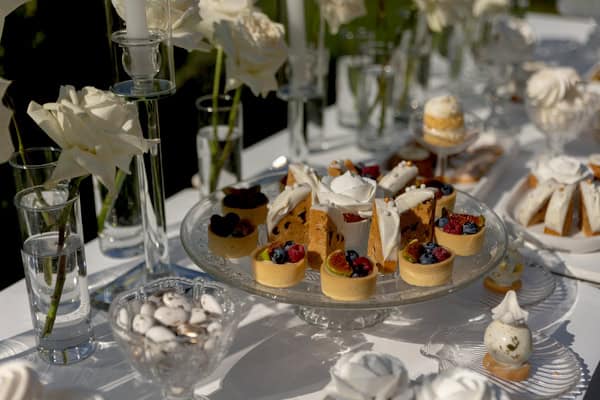 Romantic Summer Wedding White Flowers
