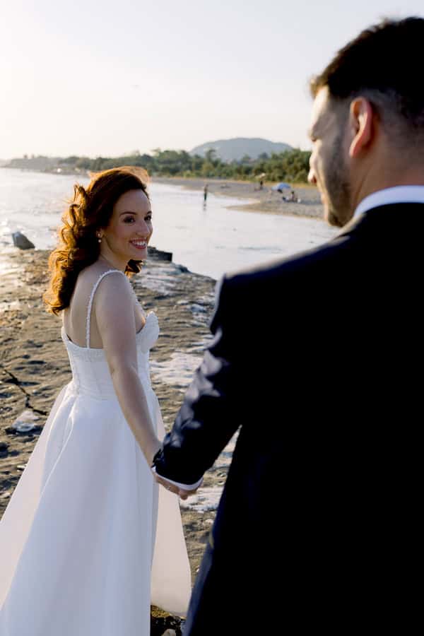 Romantic Summer Wedding White Hues Alsos Nymfon