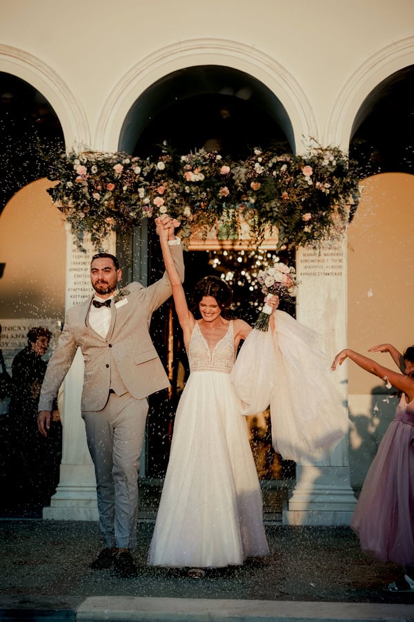 Romantic Vineyard Wedding Evia Floral Design Heartfelt Moments