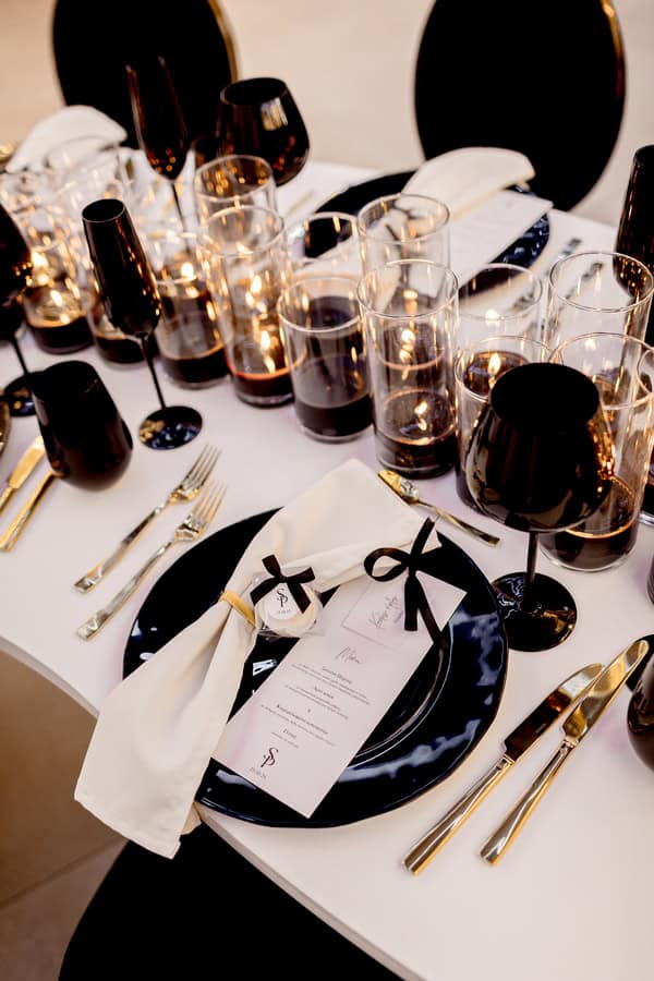 Stunning Modern Edgy Wedding Santorini