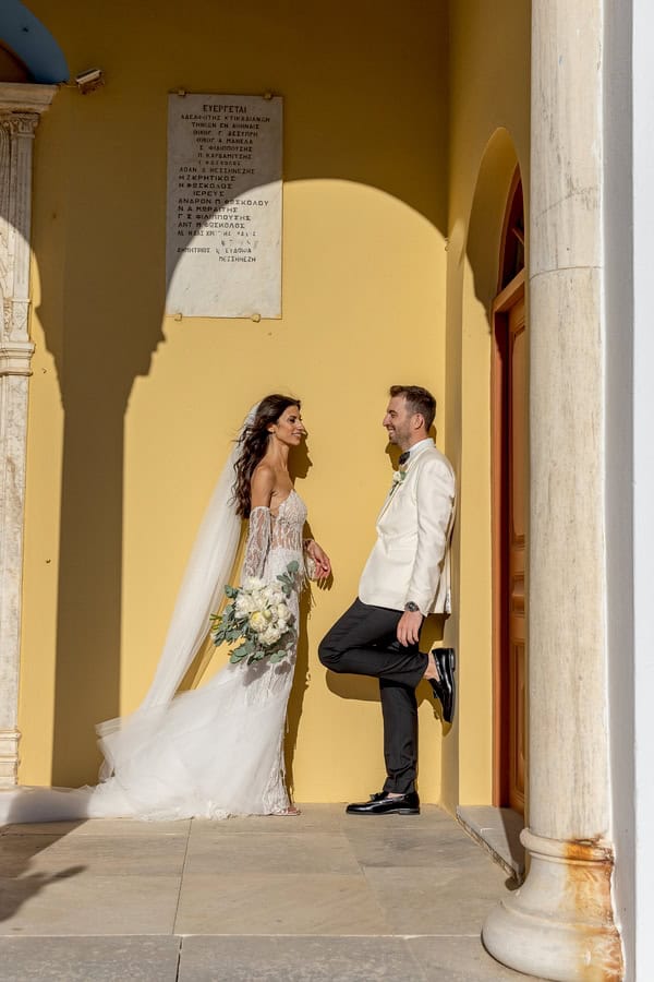Summer Wedding Tinos Rustic Chic