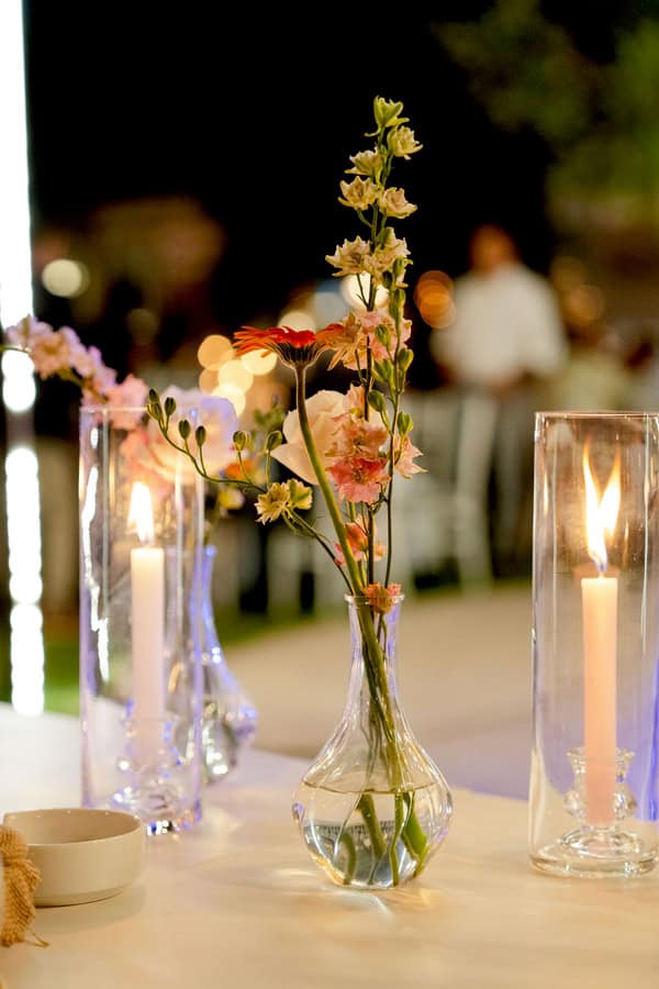 Summer Wedding Vibrant Flowers Romantic Details