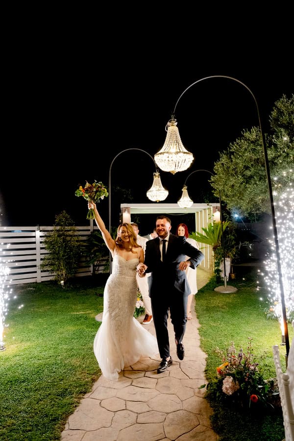 Summer Wedding Vibrant Flowers Romantic Details