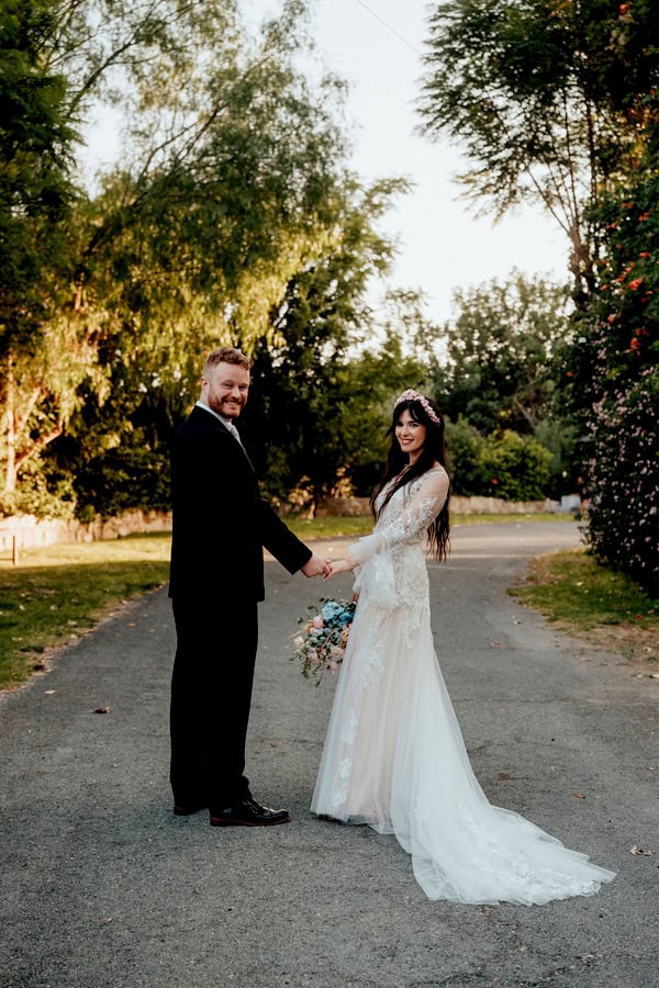 Whimsical Garden Wedding Cyprus Pastel Florals