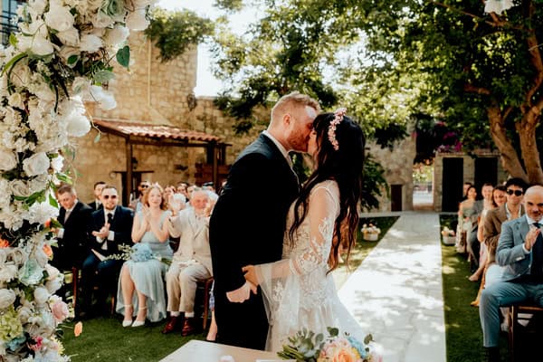 Whimsical Garden Wedding Cyprus Pastel Florals