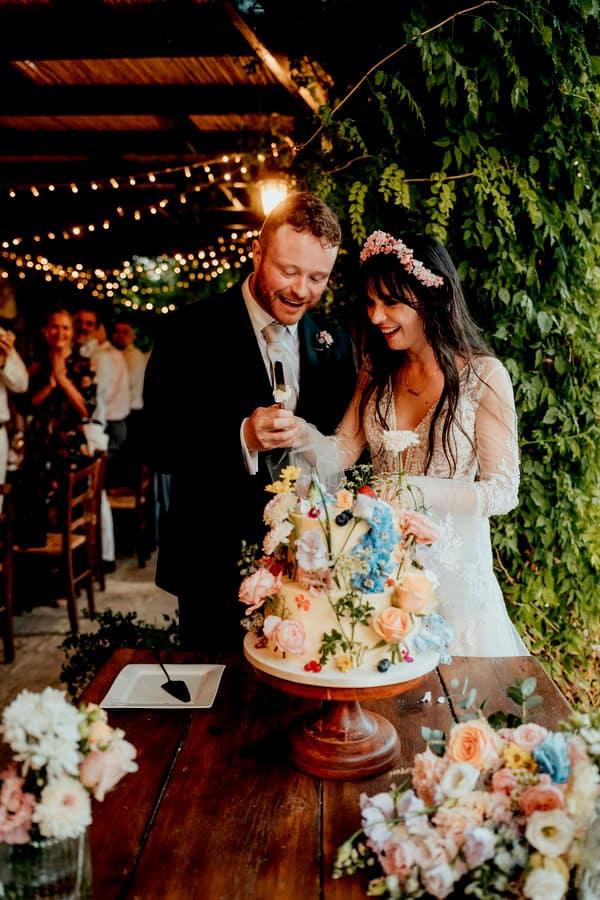 Whimsical Garden Wedding Cyprus Pastel Florals