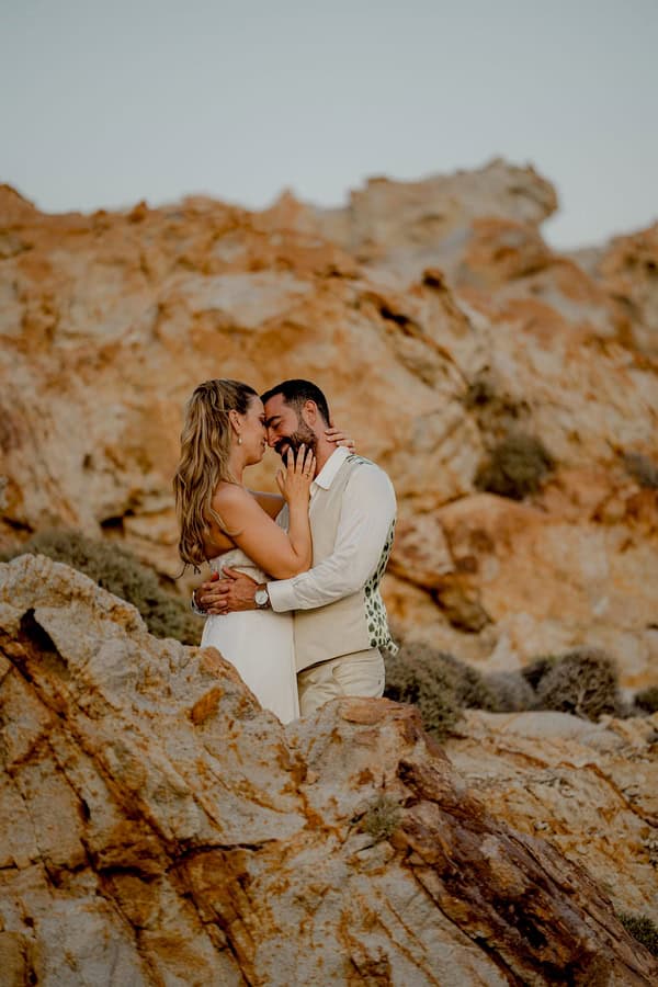 Boho Summer Wedding Serifos Beach Party Earthy Details