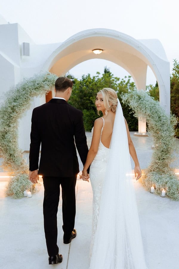 Chic White Summer Wedding Athens