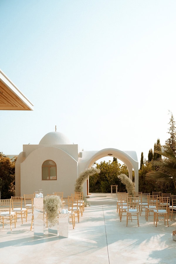 Chic White Summer Wedding Athens