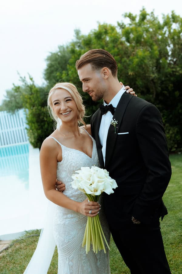 Chic White Summer Wedding Athens