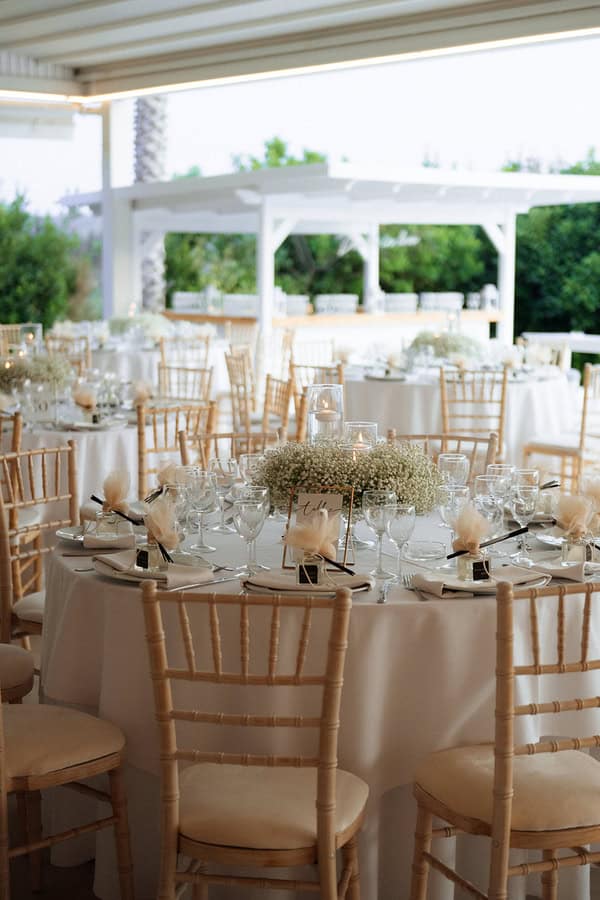 Chic White Summer Wedding Athens
