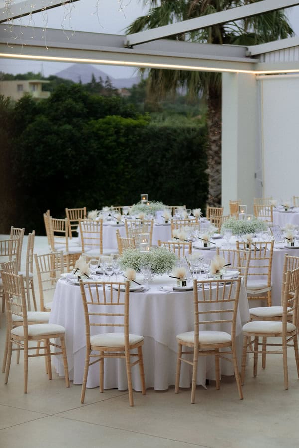 Chic White Summer Wedding Athens