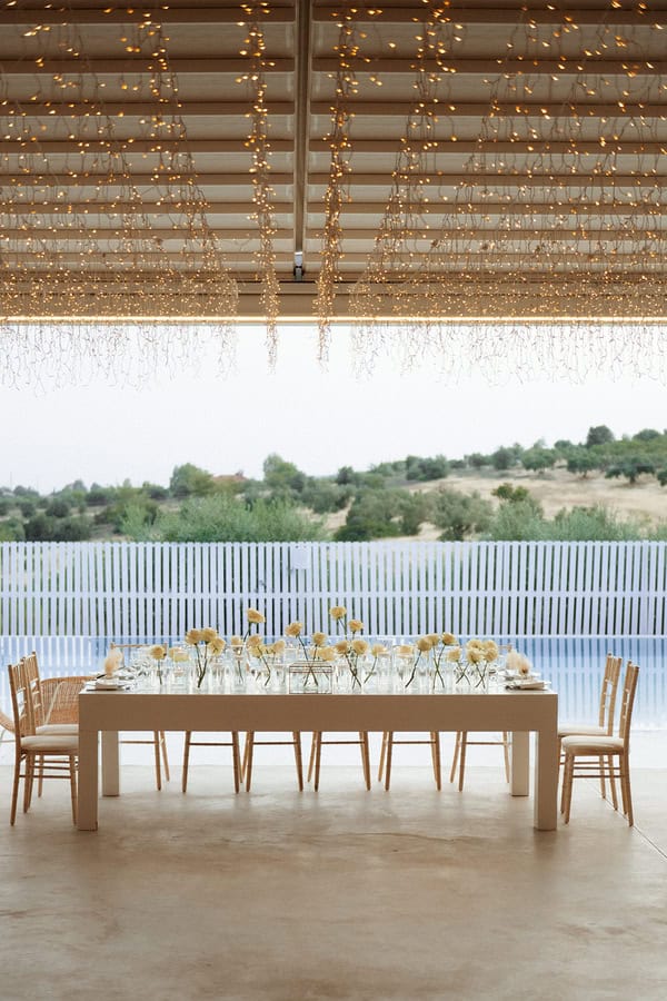 Chic White Summer Wedding Athens