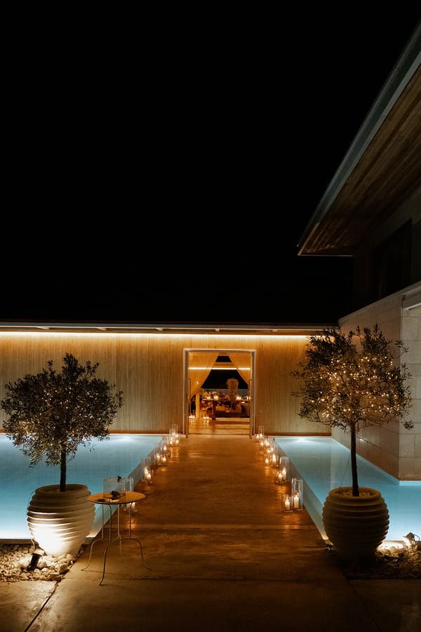 Chic White Summer Wedding Athens