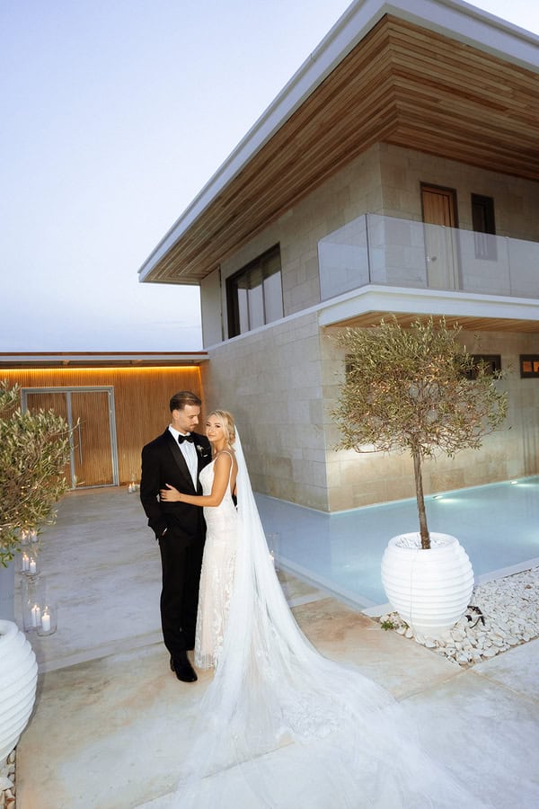 Chic White Summer Wedding Athens