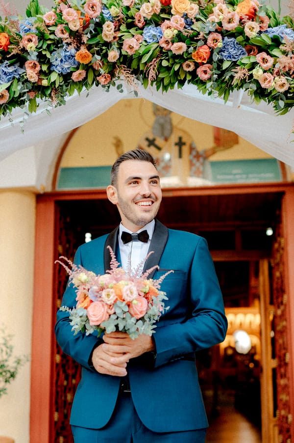Colorful Summer Wedding Romantic Blooms