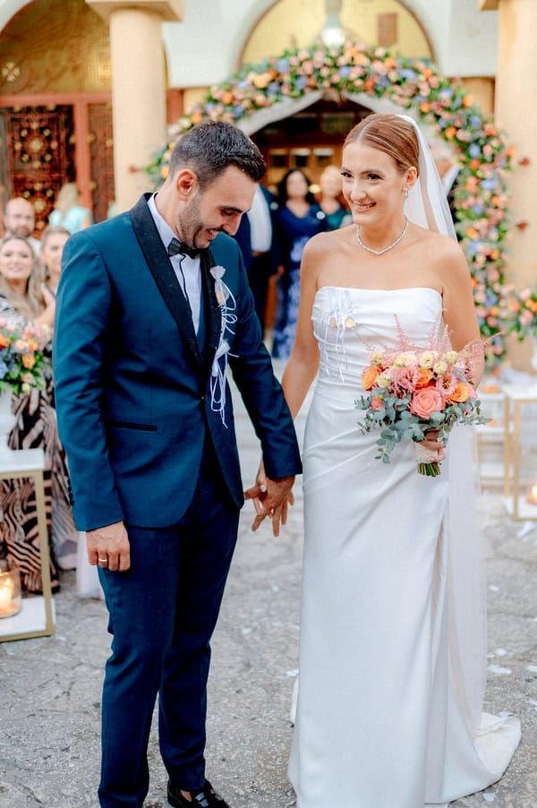 Colorful Summer Wedding Romantic Blooms