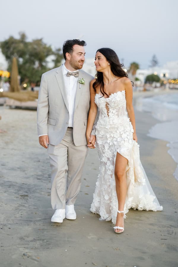 Dreamy Destination Wedding Naxos White Florals