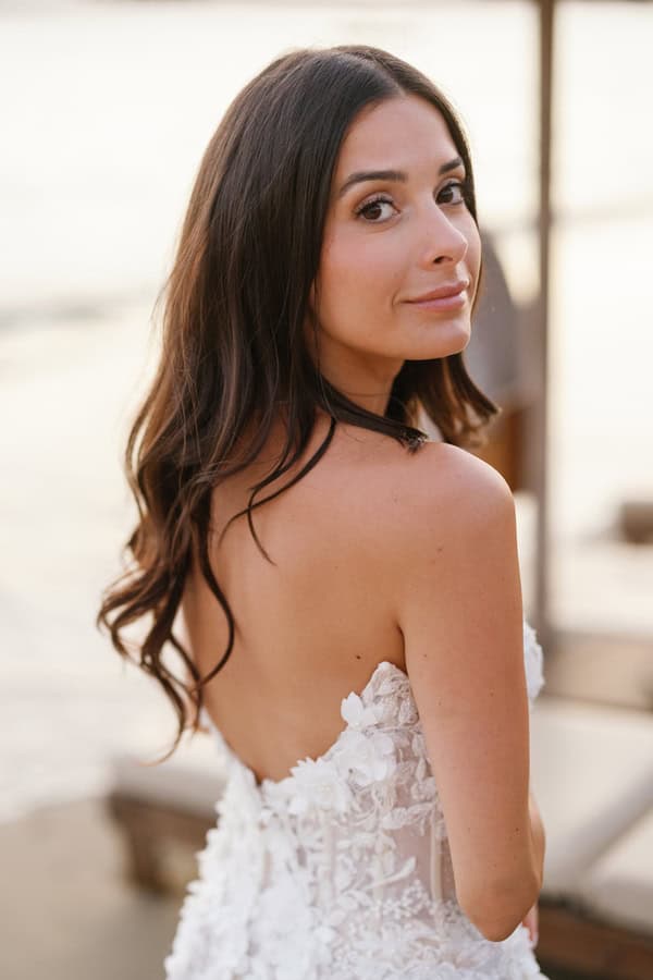 Dreamy Destination Wedding Naxos White Florals
