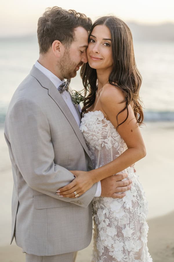 Dreamy Destination Wedding Naxos White Florals