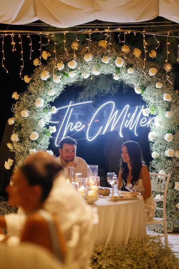 Dreamy Destination Wedding Naxos White Florals