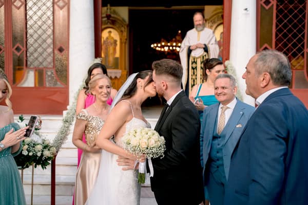 Dreamy Summer Wedding Volos White Details