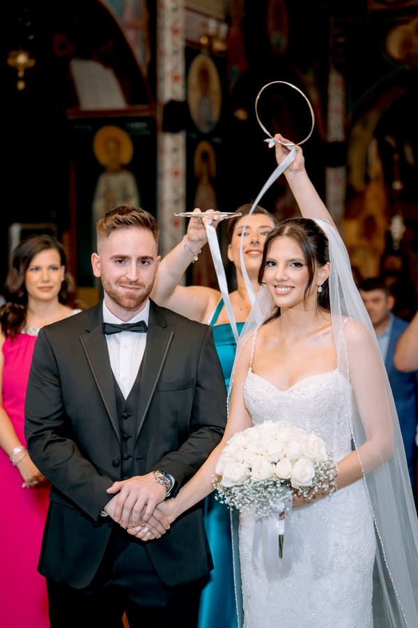 Dreamy Summer Wedding Volos White Details