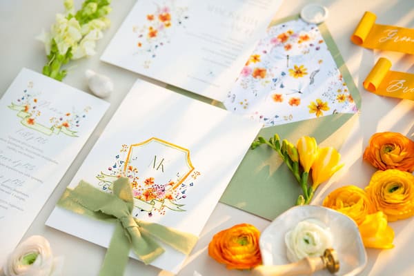 Dreamy Wedding Invitations Infinity Creative Designs