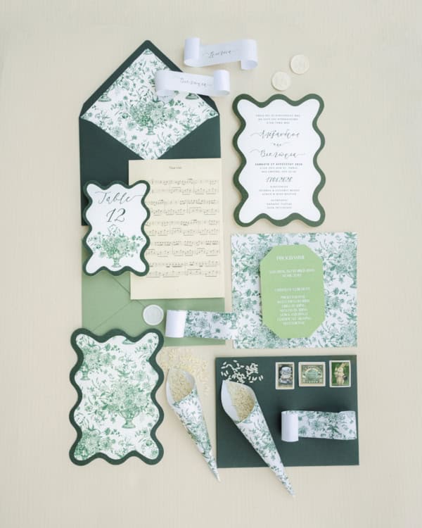 Dreamy Wedding Invitations Infinity Creative Designs