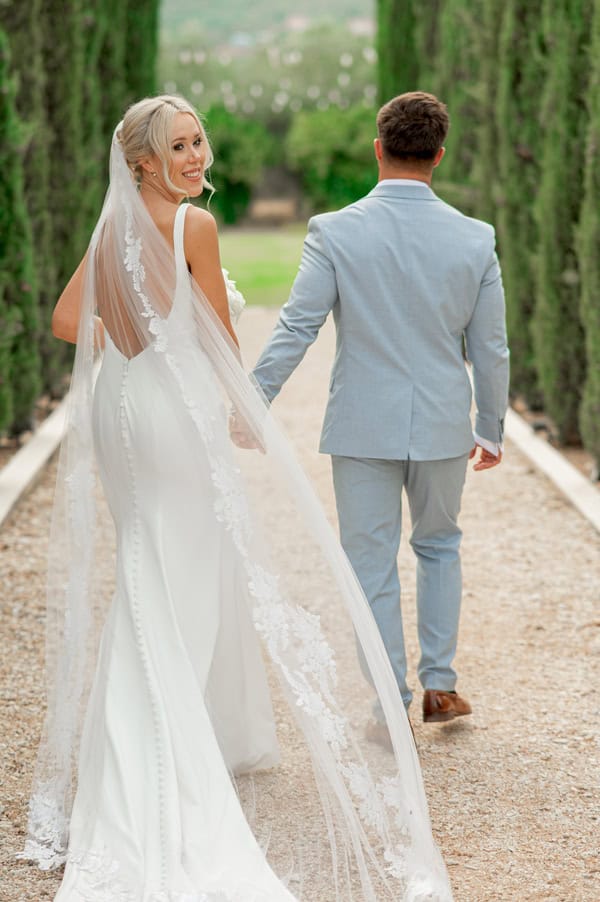 Intimate Olive Grove Wedding Floral Details