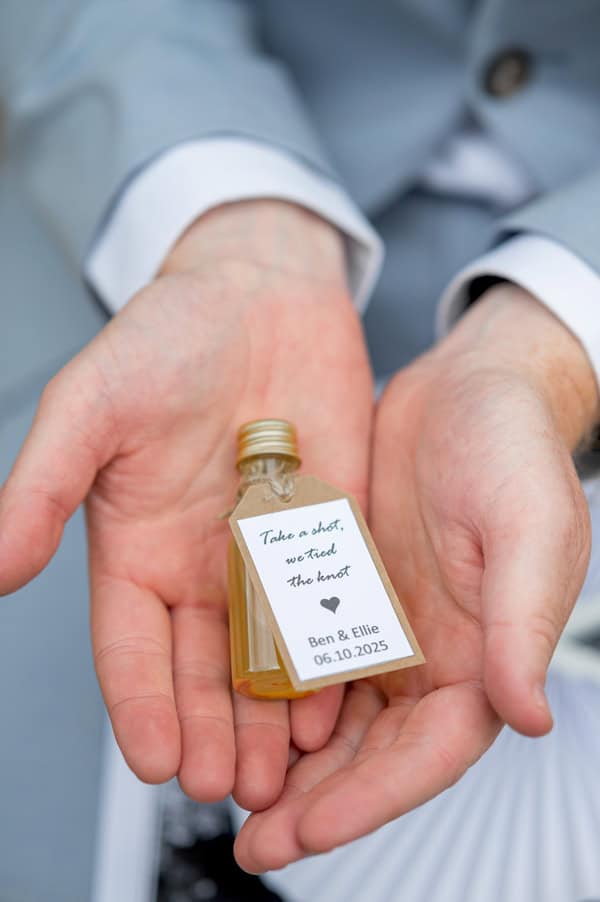 Intimate Olive Grove Wedding Floral Details