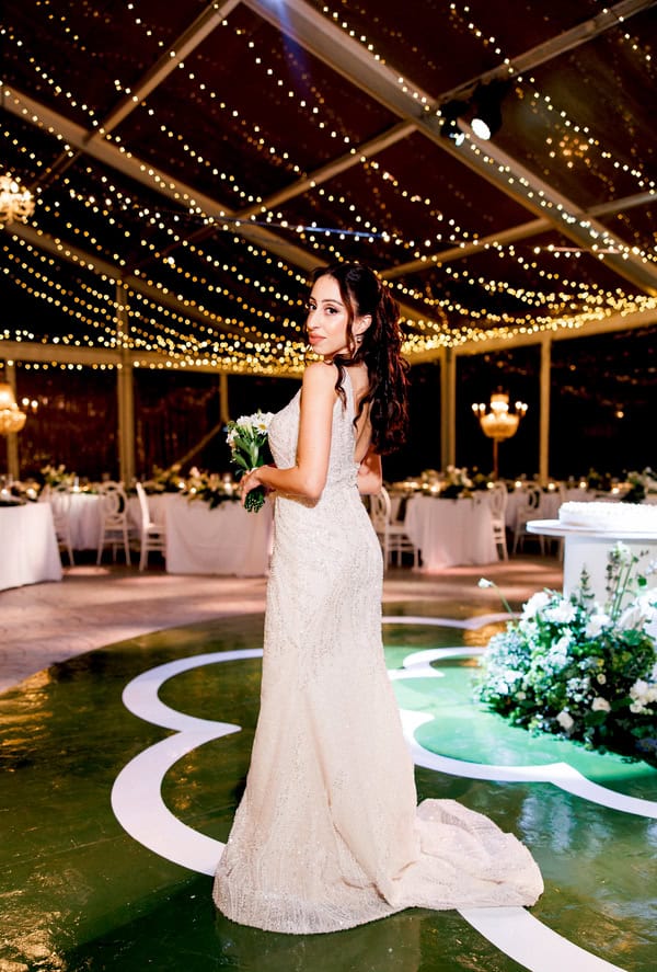 Romantic Autumn Wedding White Blooms