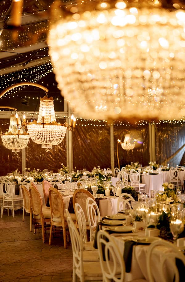 Romantic Autumn Wedding White Blooms