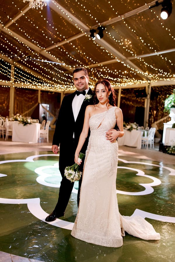 Romantic Autumn Wedding White Blooms