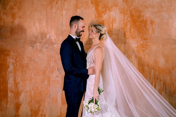 Romantic Autumn Wedding White Florals Laas Estate