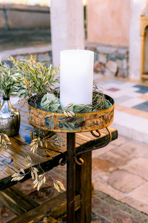 Romantic Autumn Wedding White Florals Laas Estate
