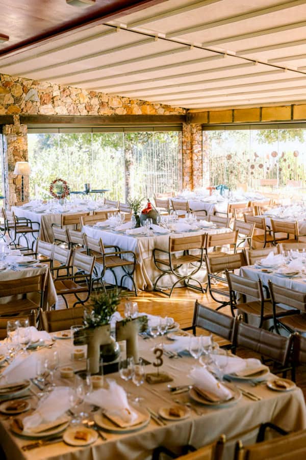 Romantic Autumn Wedding White Florals Laas Estate