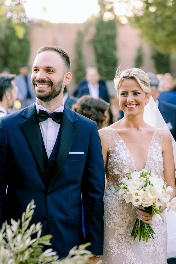 Romantic Autumn Wedding White Florals Laas Estate