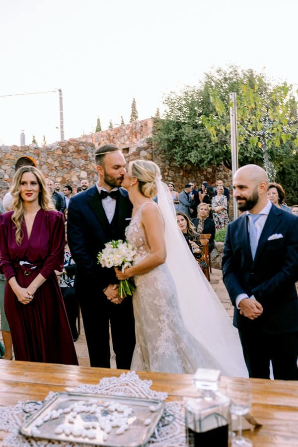 Romantic Autumn Wedding White Florals Laas Estate