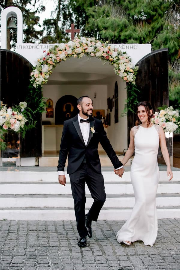 Romantic Fall Wedding Thessaloniki Breathtaking Florals Timeless Details