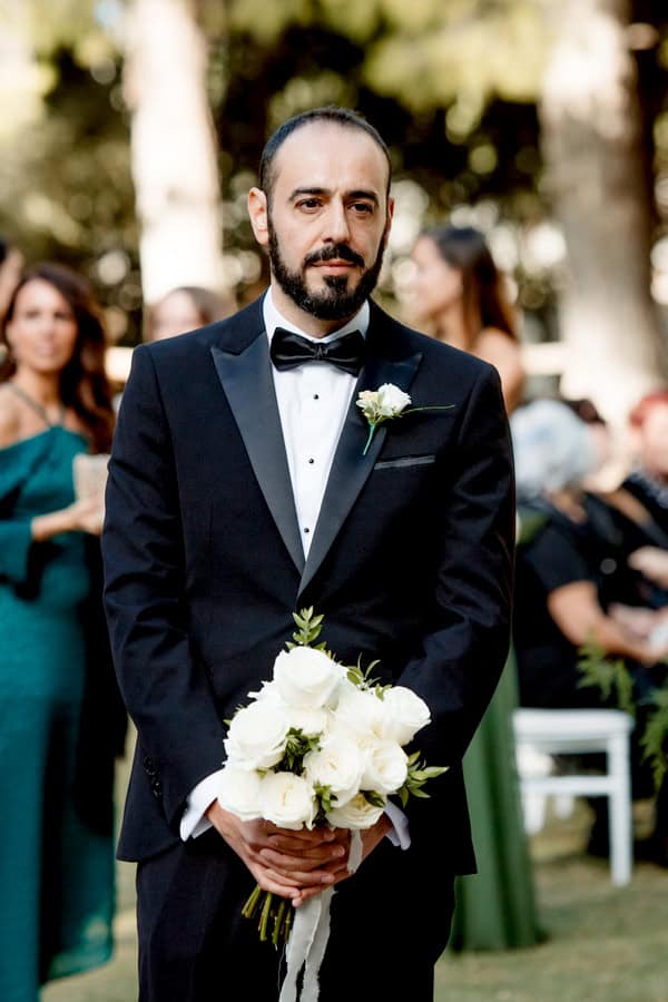 Romantic Fall Wedding Thessaloniki Breathtaking Florals Timeless Details