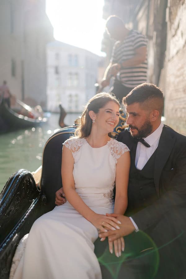 Romantic Spring Wedding Venice Next Day Session