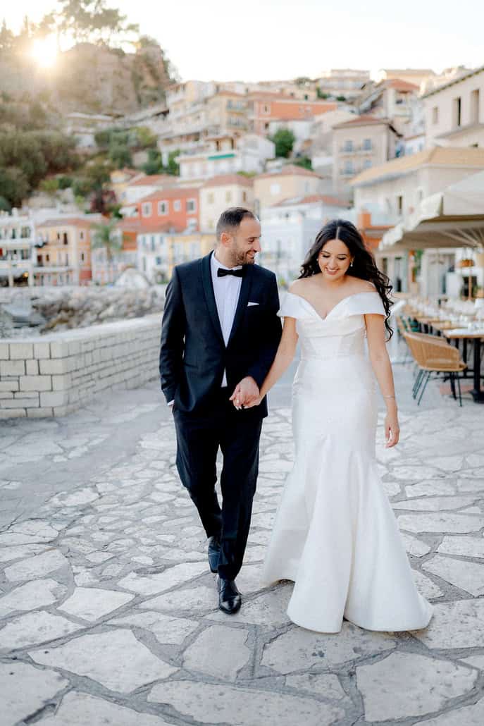 Romantic wedding with elegant floral details | Ourania & Konstantinos