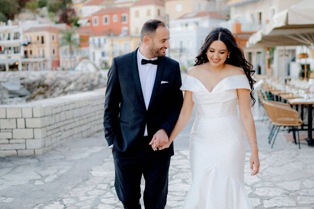 Romantic wedding with elegant floral details | Ourania & Konstantinos