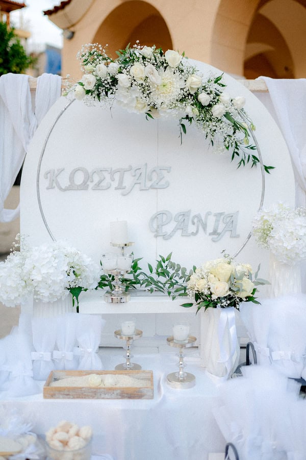 Romantic Wedding Elegant Floral Details