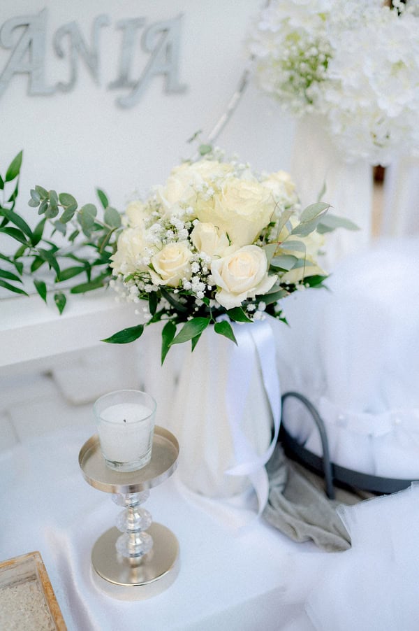 Romantic Wedding Elegant Floral Details