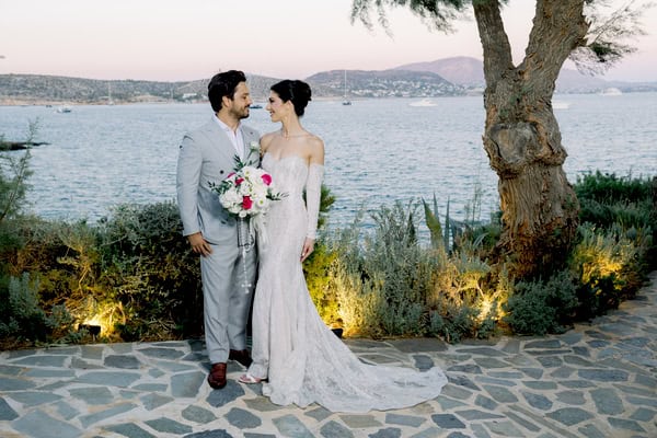 Beautiful Athens Wedding Inspired By Bougainvillea